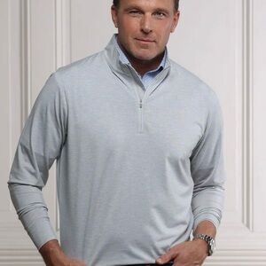 NWT Collars & Co Gray Melange DriRelease® Performance Pullover Extra Large XL